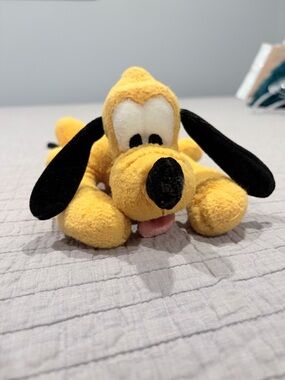 Disney Parks Pluto Plush Dog Toy 14” Disneyland Walt Disney World